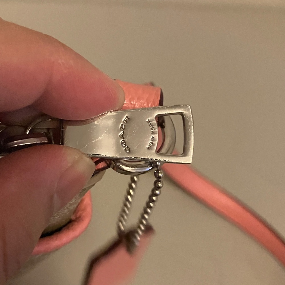 Coach Beige and Pink Crossbody Bag - Picture 15 of 15